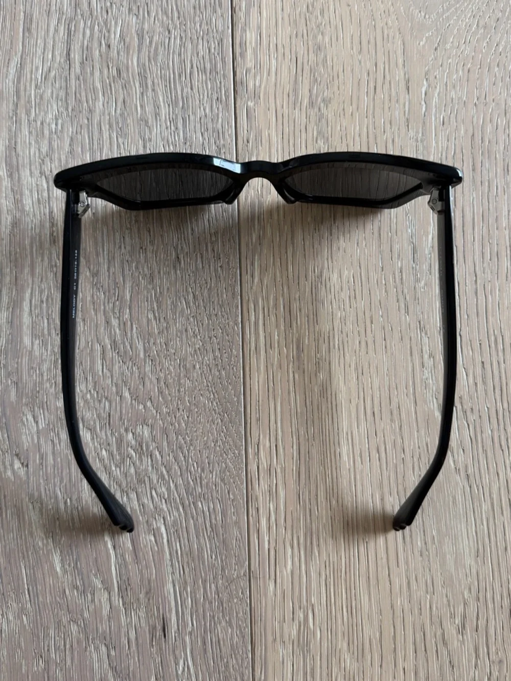 SOJOS x Oceanus Melody Black Sunglasses